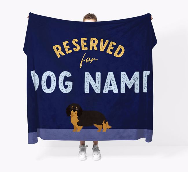 Reserved For: Personalised {breedFullName} Throw Blanket